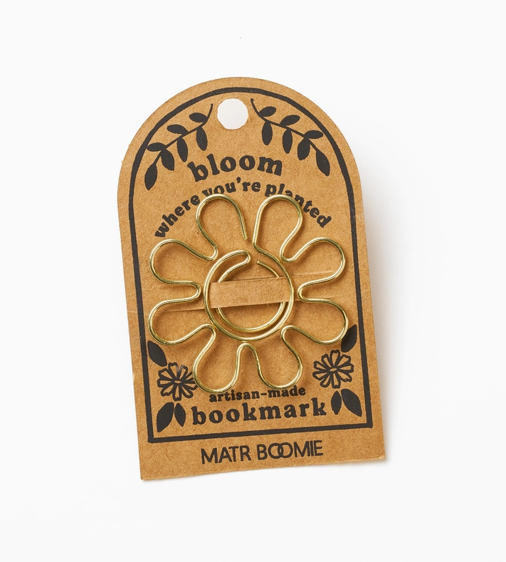Flower Wire Bookmark