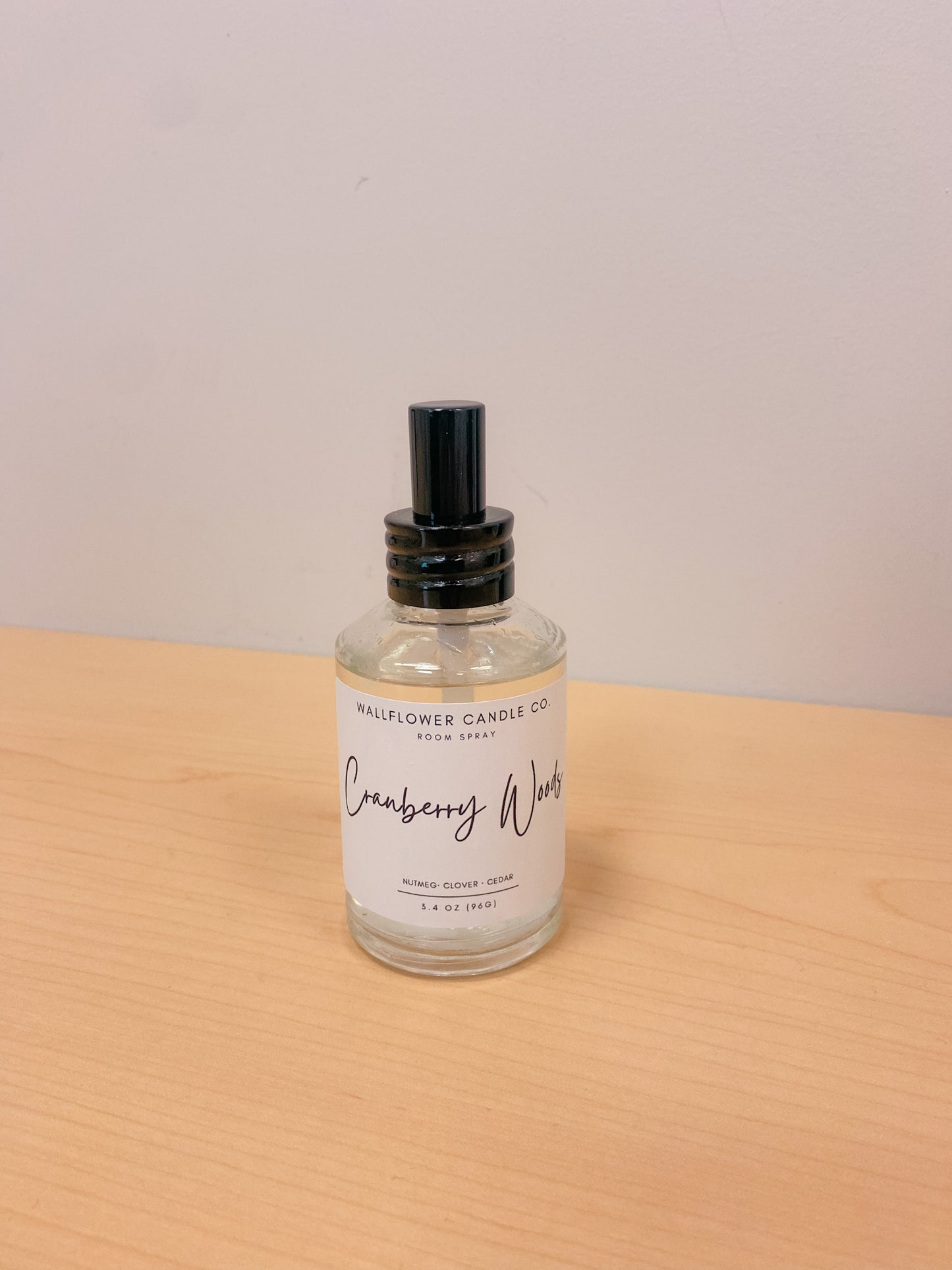 Cranberry Woods Room Spray