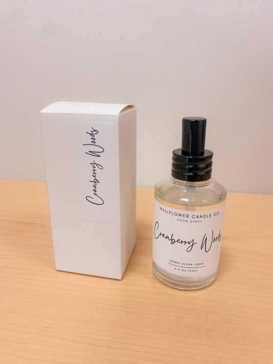 Cranberry Woods Room Spray