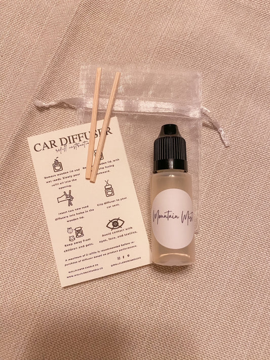 Mountain Mist Car Diffuser refill kit