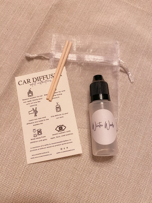 Winter Woods Car Diffuser refill kit