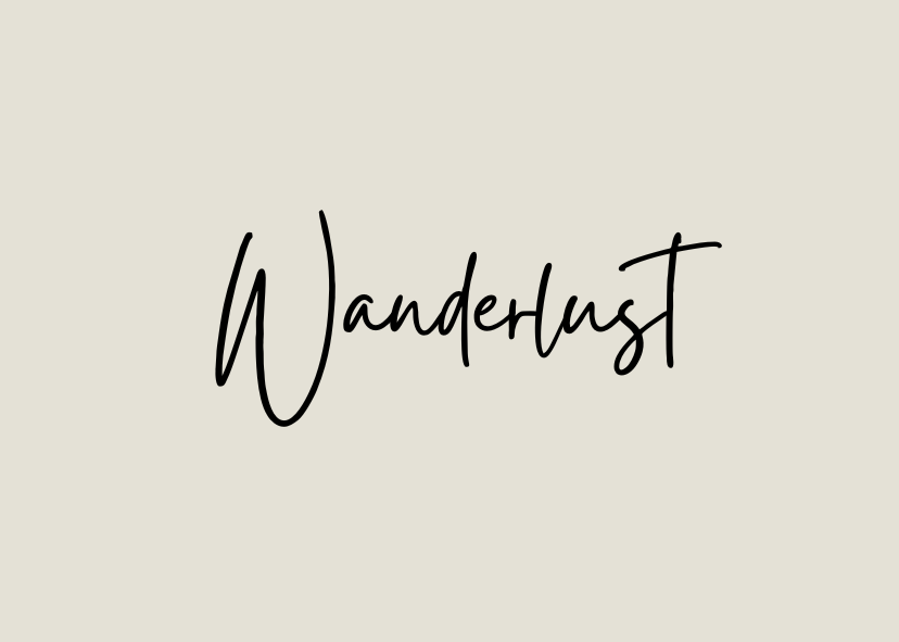 Wanderlust